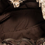 Shoulder Bag Medium Studded Pelham Tote Beige Monogrammed Canvas