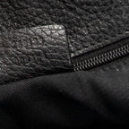 Shoulder Bag Large Tall Tote Black Monogrammed Nylon Canvas