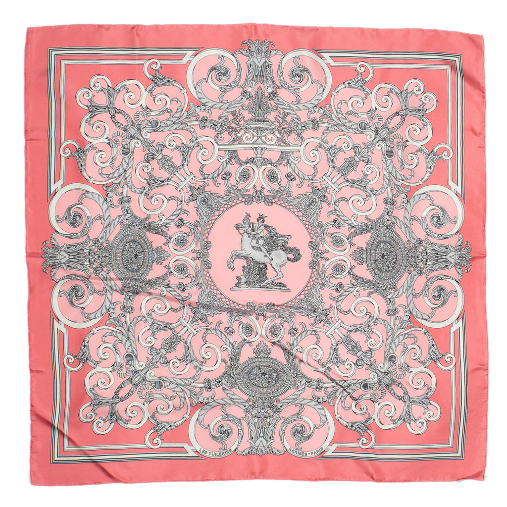 Scarf Scarf Light Pink 100% Twill Silk