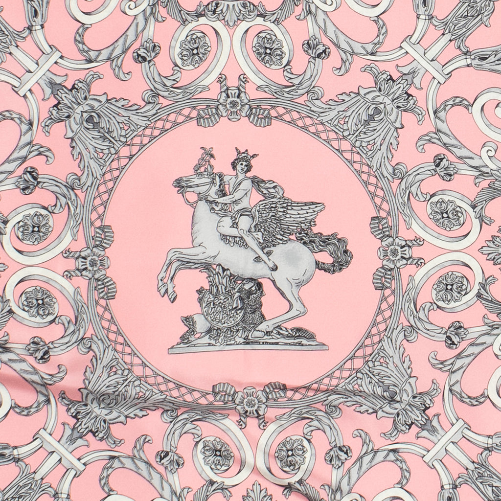 Scarf Scarf Light Pink 100% Twill Silk