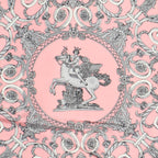 Scarf Scarf Light Pink 100% Twill Silk