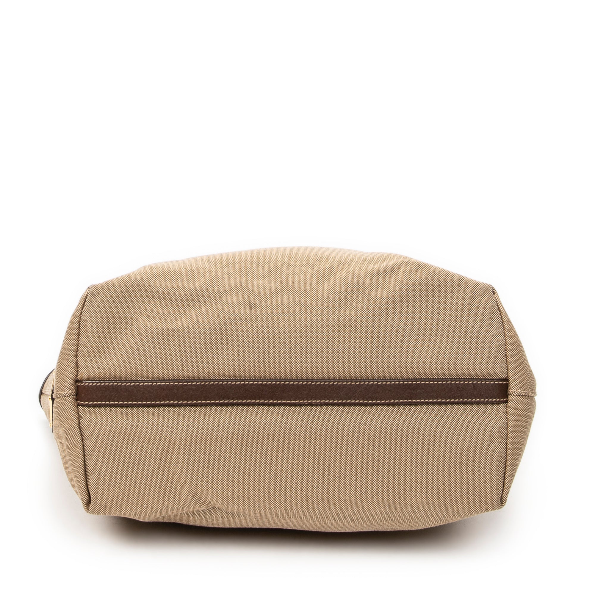 Shoulder Bag Jacquard Open Tote Beige Jacquard Canvas