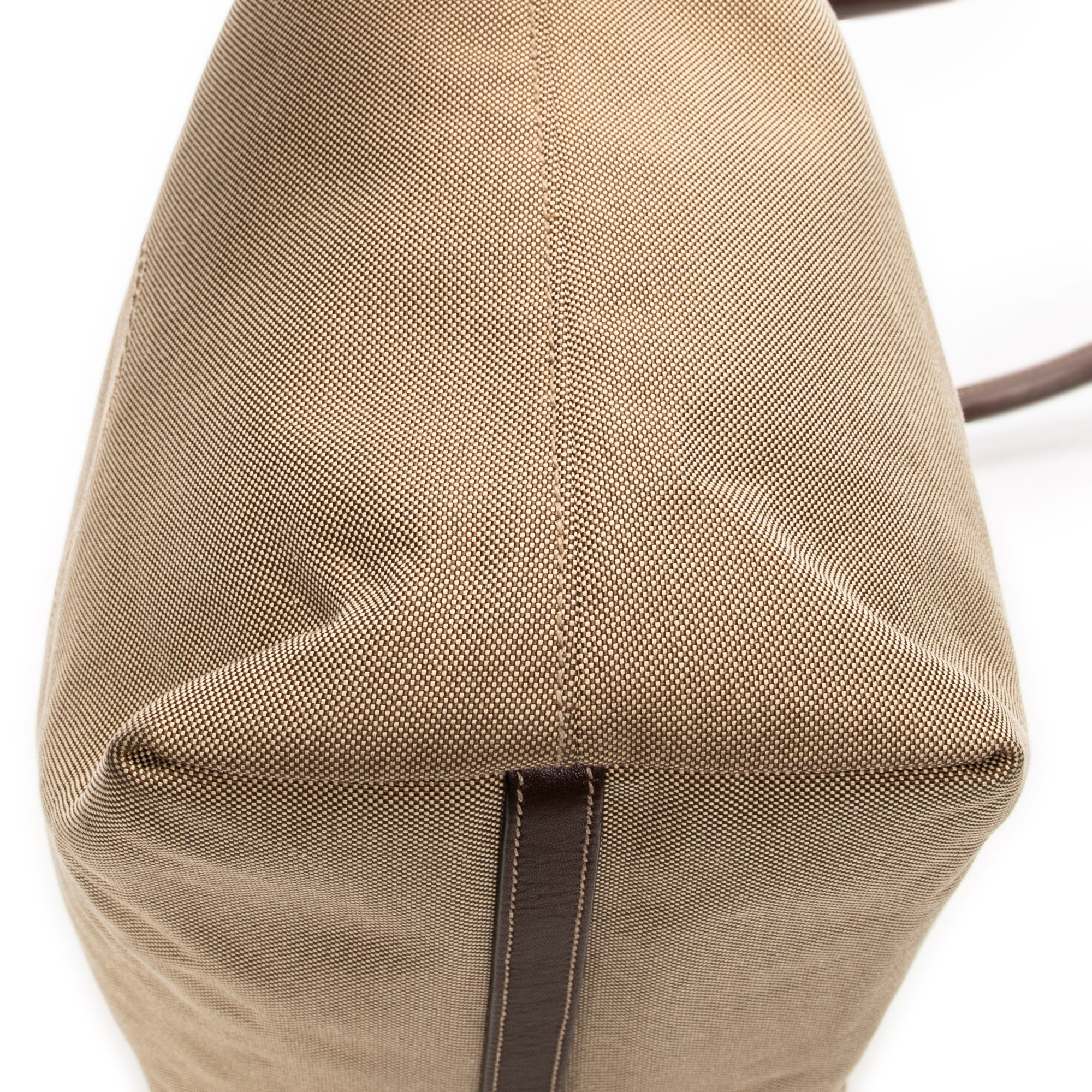 Shoulder Bag Jacquard Open Tote Beige Jacquard Canvas