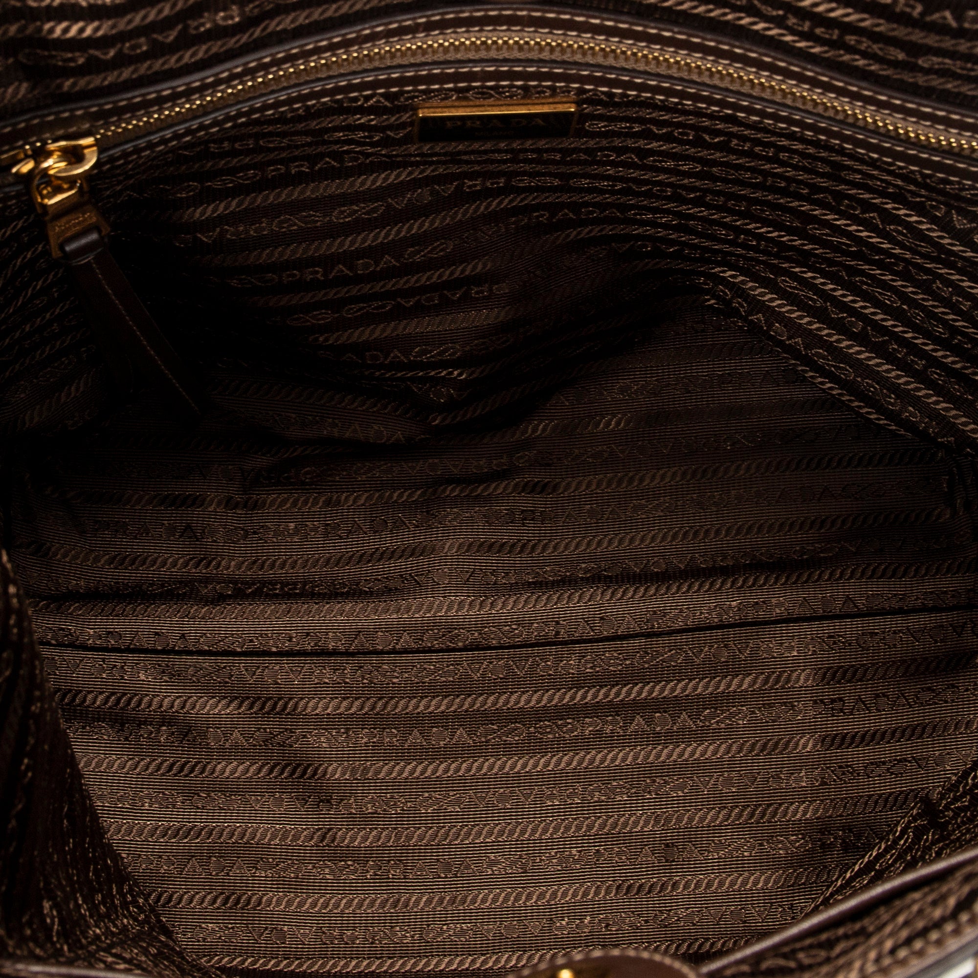 Shoulder Bag Jacquard Open Tote Beige Jacquard Canvas