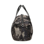Shoulder Bag Convertible Camouflage Boston Green Camouflage Nylon Canvas
