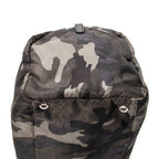 Shoulder Bag Convertible Camouflage Boston Green Camouflage Nylon Canvas