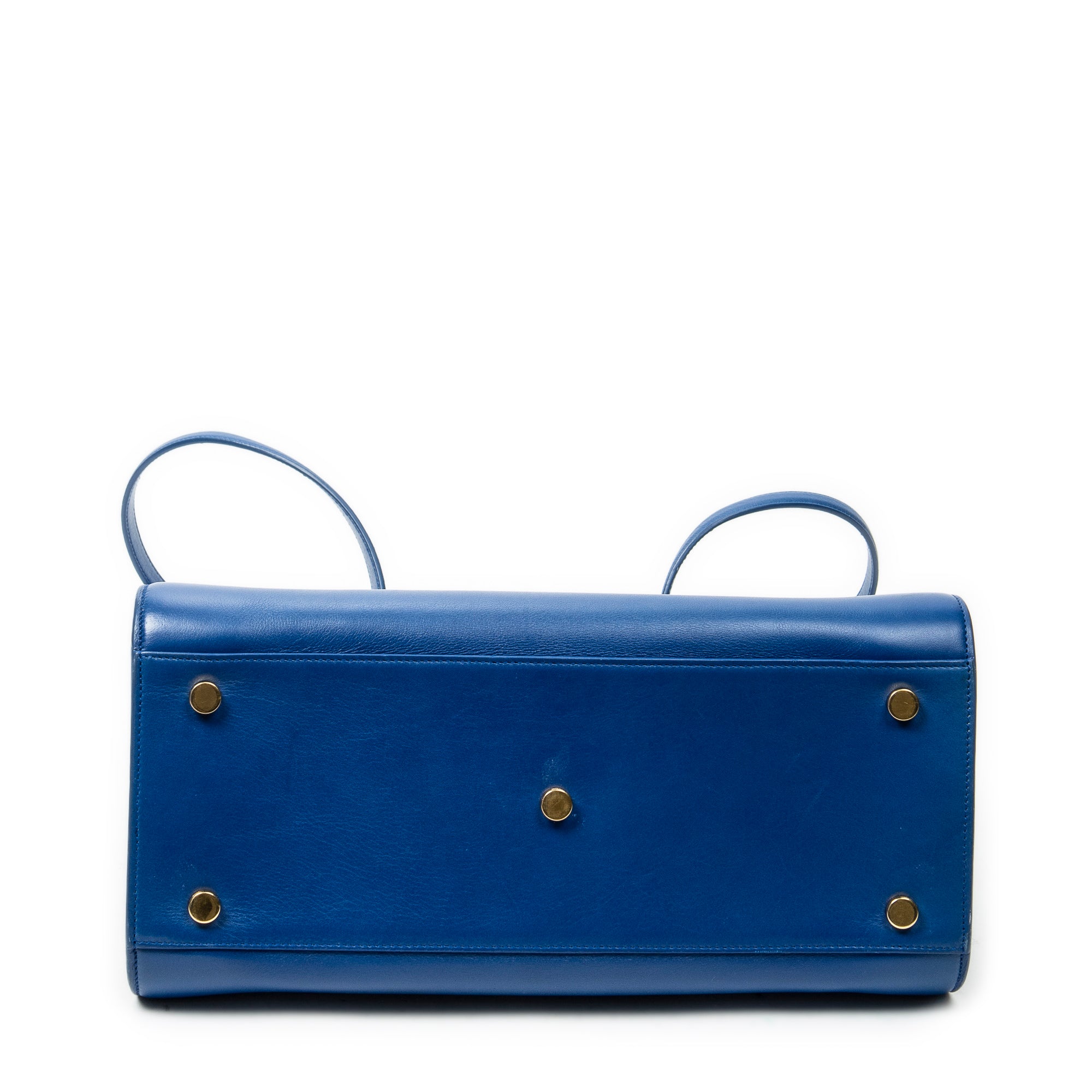 Shoulder Bag Small Sac de Jour Royal Blue Calfskin Leather