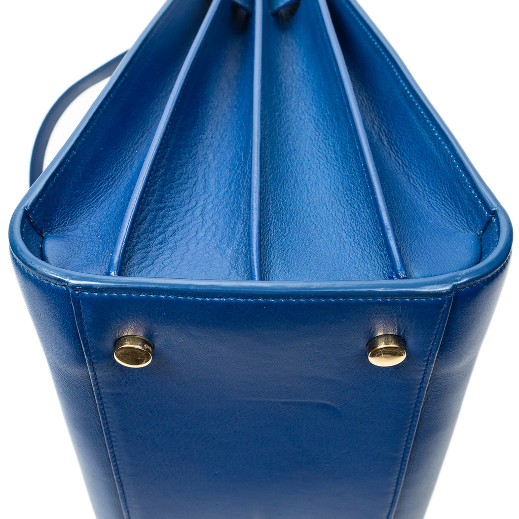 Shoulder Bag Small Sac de Jour Royal Blue Calfskin Leather