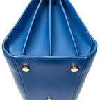 Shoulder Bag Small Sac de Jour Royal Blue Calfskin Leather