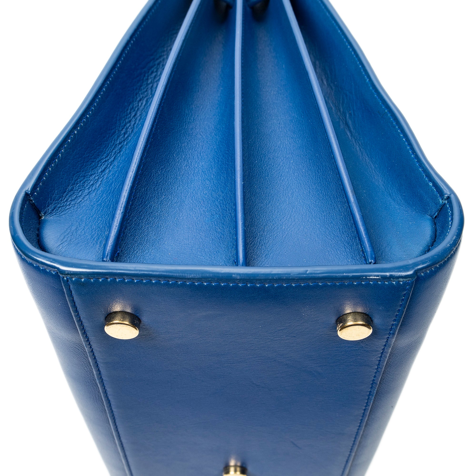 Shoulder Bag Small Sac de Jour Royal Blue Calfskin Leather