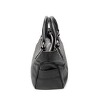 Handbag Boogie Bag Black Grained Calfskin Leather
