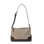 Shoulder Bag Small Zip Shoulder Bag Beige C Macadam Canvas