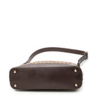 Shoulder Bag Small Zip Shoulder Bag Beige C Macadam Canvas
