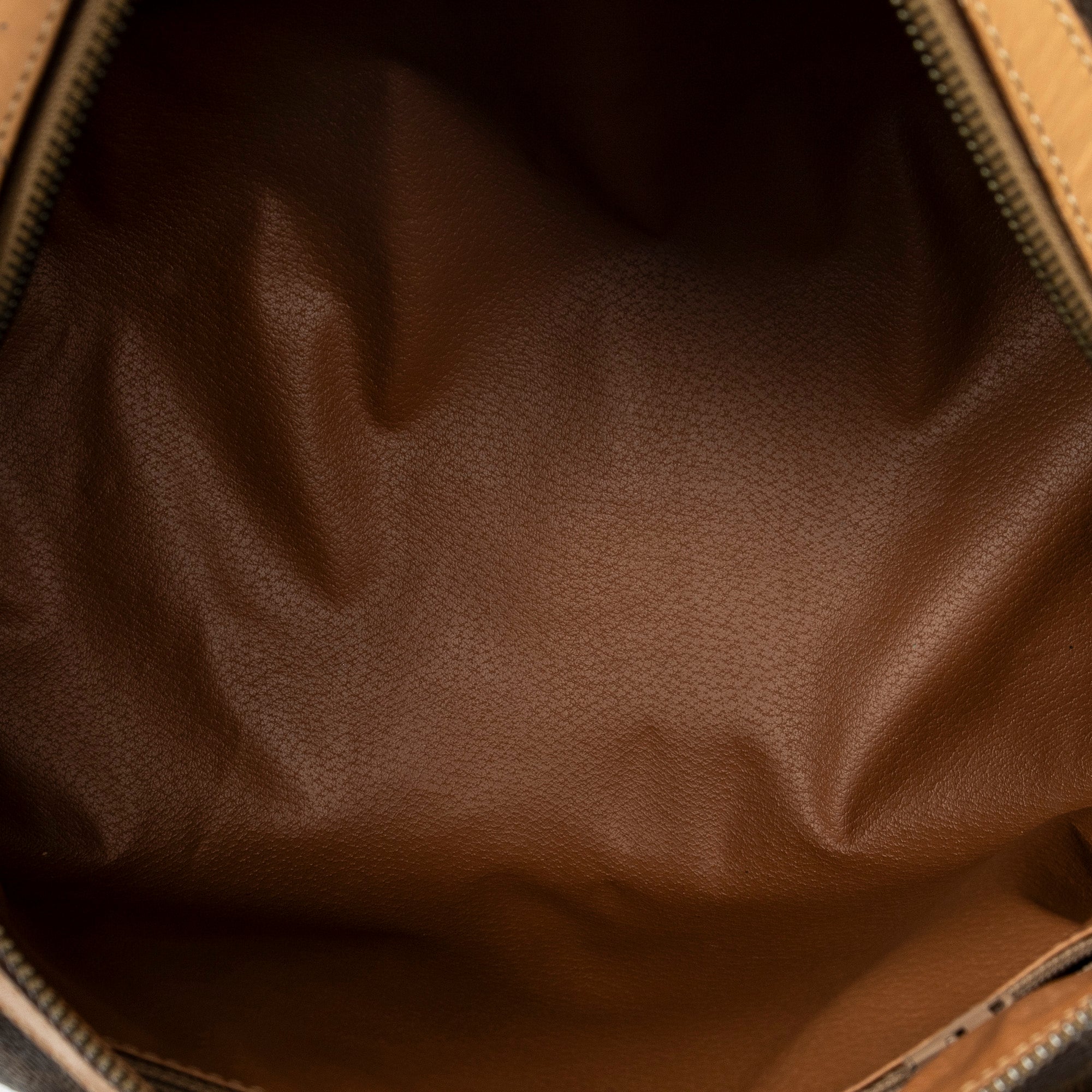 Handbag Vintage Small Boston Beige Macadam Coated Canvas