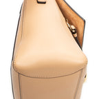 Shoulder Bag Small Faye Day Beige Calfskin Leather