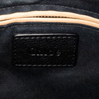 Shoulder Bag Medium Paraty Black Grained Calfskin Leather