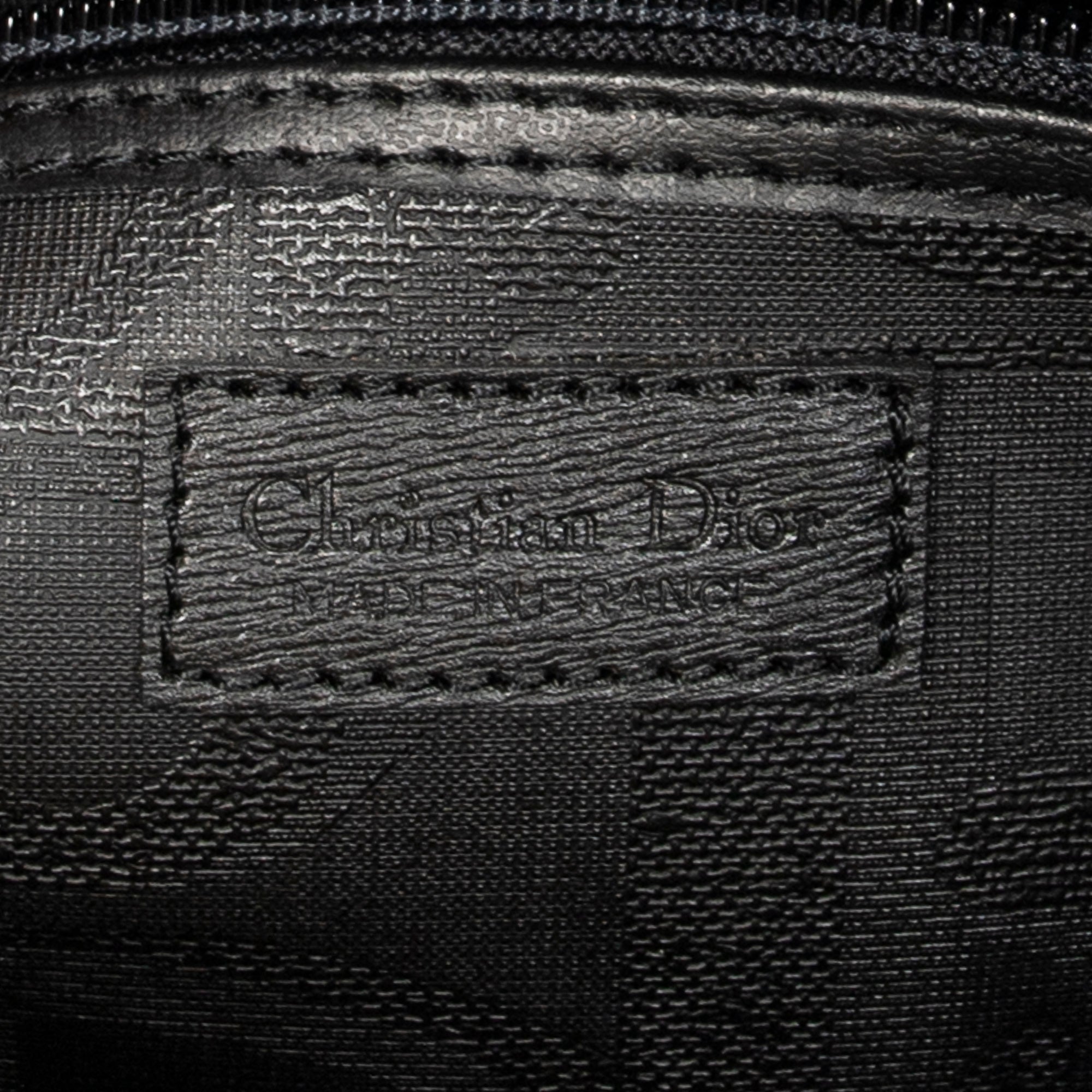 Travel Bag Vintage Medium Travel Boston Black Maxi Diorissimo Coated Canvas