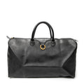 Travel Bag Vintage Large Travel Boston Black Maxi Diorissimo Coated Canvas
