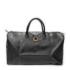 Travel Bag Vintage Large Travel Boston Black Maxi Diorissimo Coated Canvas