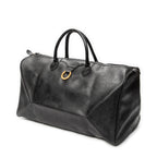 Travel Bag Vintage Large Travel Boston Black Maxi Diorissimo Coated Canvas