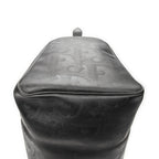 Travel Bag Vintage Large Travel Boston Black Maxi Diorissimo Coated Canvas