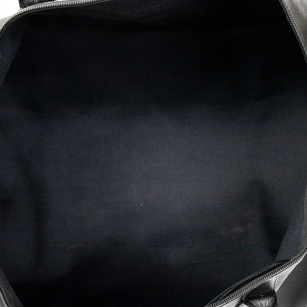 Travel Bag Vintage Large Travel Boston Black Maxi Diorissimo Coated Canvas