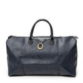 Travel Bag Vintage Large Travel Boston Navy Maxi Diorissimo Coated Canvas