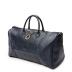 Travel Bag Vintage Large Travel Boston Navy Maxi Diorissimo Coated Canvas