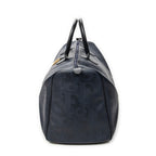 Travel Bag Vintage Large Travel Boston Navy Maxi Diorissimo Coated Canvas
