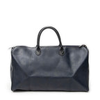 Travel Bag Vintage Large Travel Boston Navy Maxi Diorissimo Coated Canvas