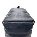 Travel Bag Vintage Large Travel Boston Navy Maxi Diorissimo Coated Canvas
