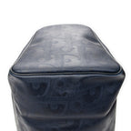 Travel Bag Vintage Large Travel Boston Navy Maxi Diorissimo Coated Canvas
