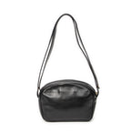 Shoulder Bag Vintage CD Camera Crossbody Black Grained Leather