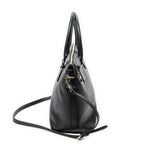 Shoulder Bag Large GG Charm Zip Tote Black Grained Calfskin Leather