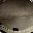 Shoulder Bag Large GG Charm Zip Tote Black Grained Calfskin Leather