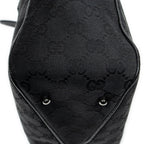 Shoulder Bag Small Shoulder Tote Black Monogrammed Canvas
