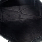 Shoulder Bag Small Shoulder Tote Black Monogrammed Canvas