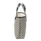 Shoulder Bag Web Loop Tote Beige Supreme Coated Canvas