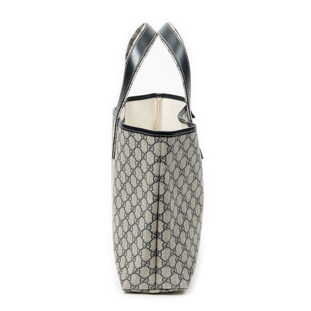 Shoulder Bag Web Loop Tote Beige Supreme Coated Canvas