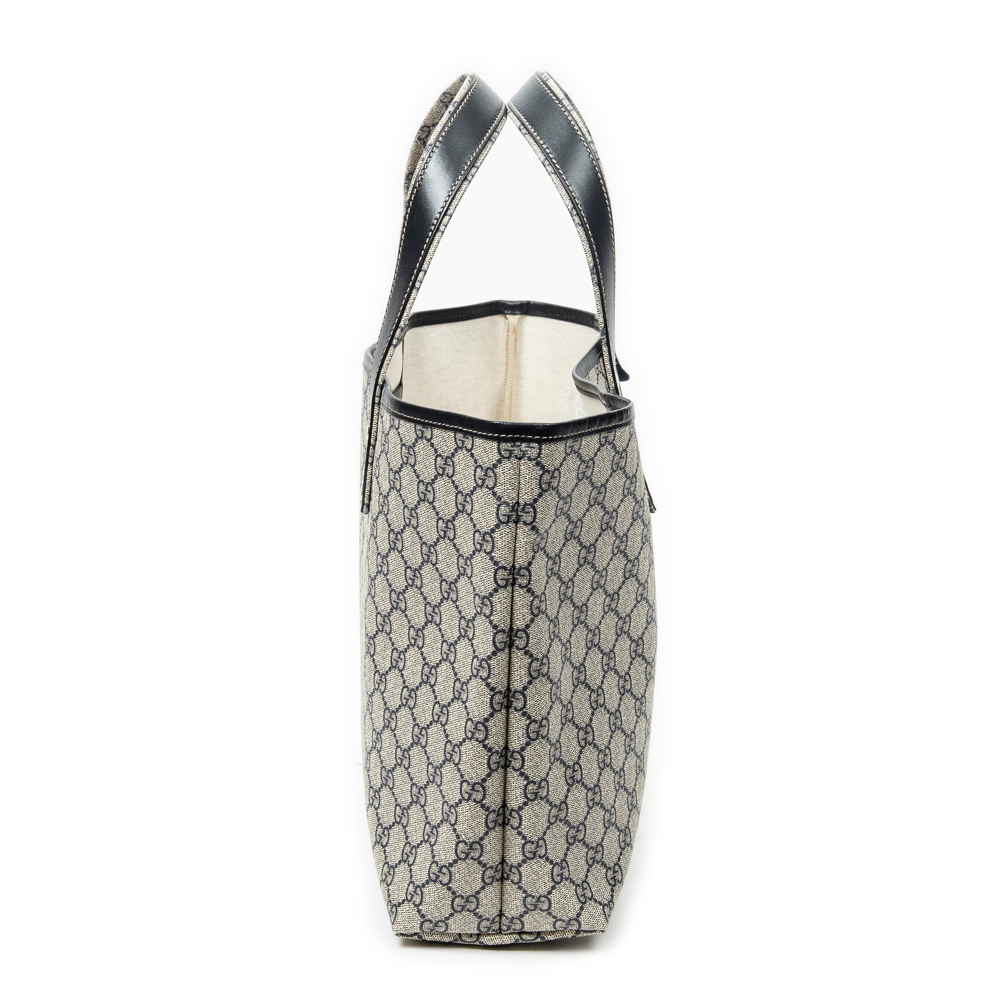 Shoulder Bag Web Loop Tote Beige Supreme Coated Canvas
