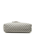 Shoulder Bag Web Loop Tote Beige Supreme Coated Canvas