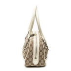 Shoulder Bag Princy Boston Beige Monogrammed Canvas