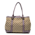 Shoulder Bag Miss GG Tote Beige Monogrammed Canvas