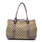 Shoulder Bag Miss GG Tote Beige Monogrammed Canvas