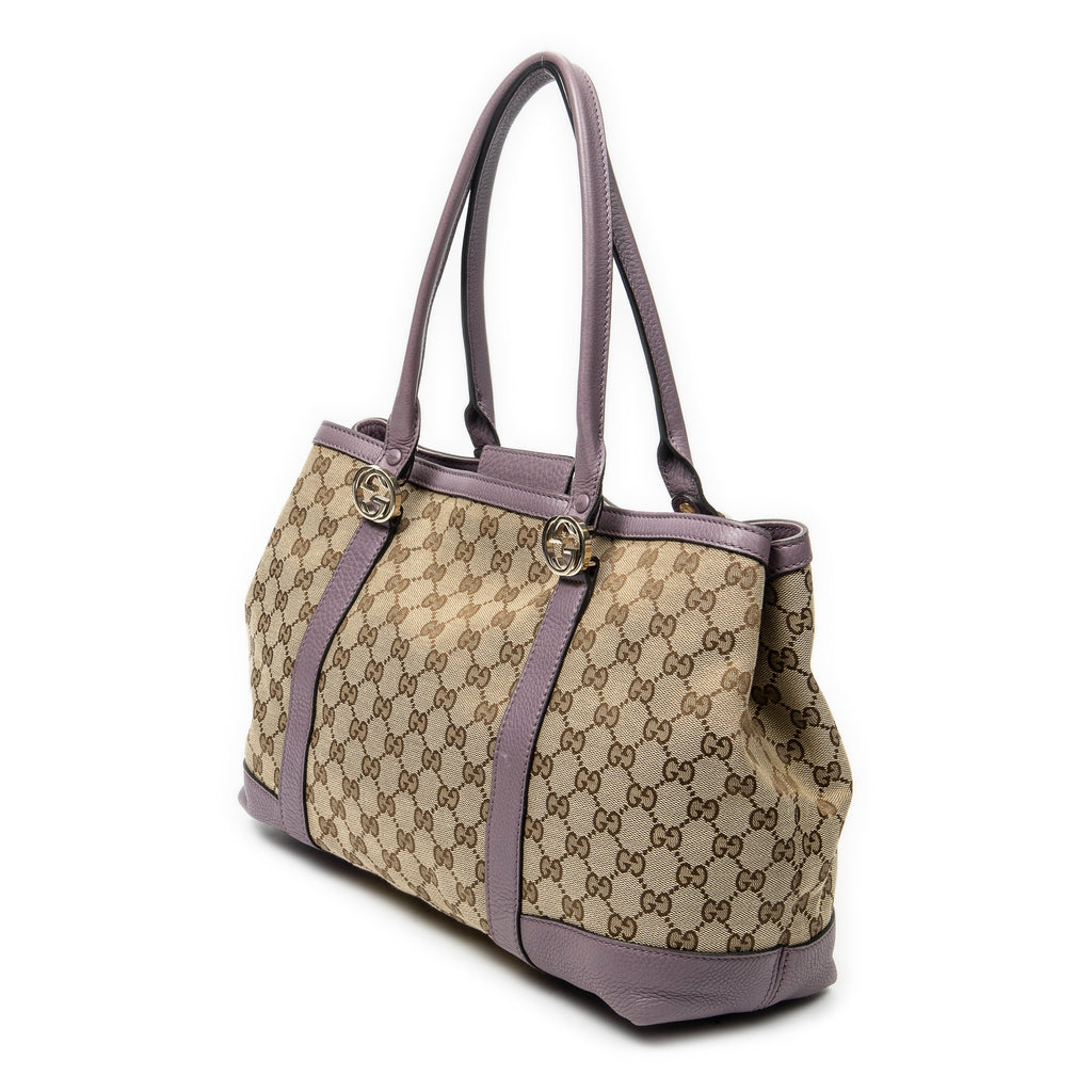 Shoulder Bag Miss GG Tote Beige Monogrammed Canvas