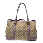 Shoulder Bag Miss GG Tote Beige Monogrammed Canvas