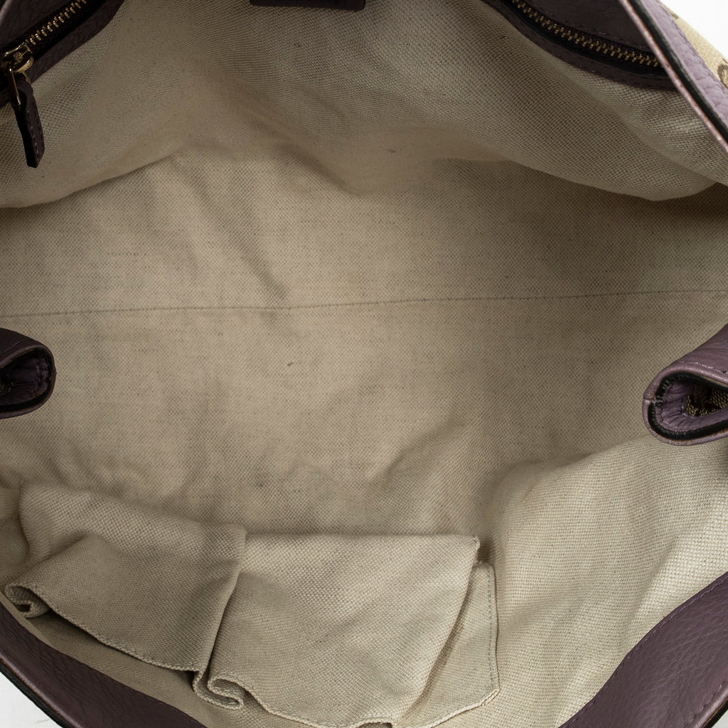 Shoulder Bag Miss GG Tote Beige Monogrammed Canvas