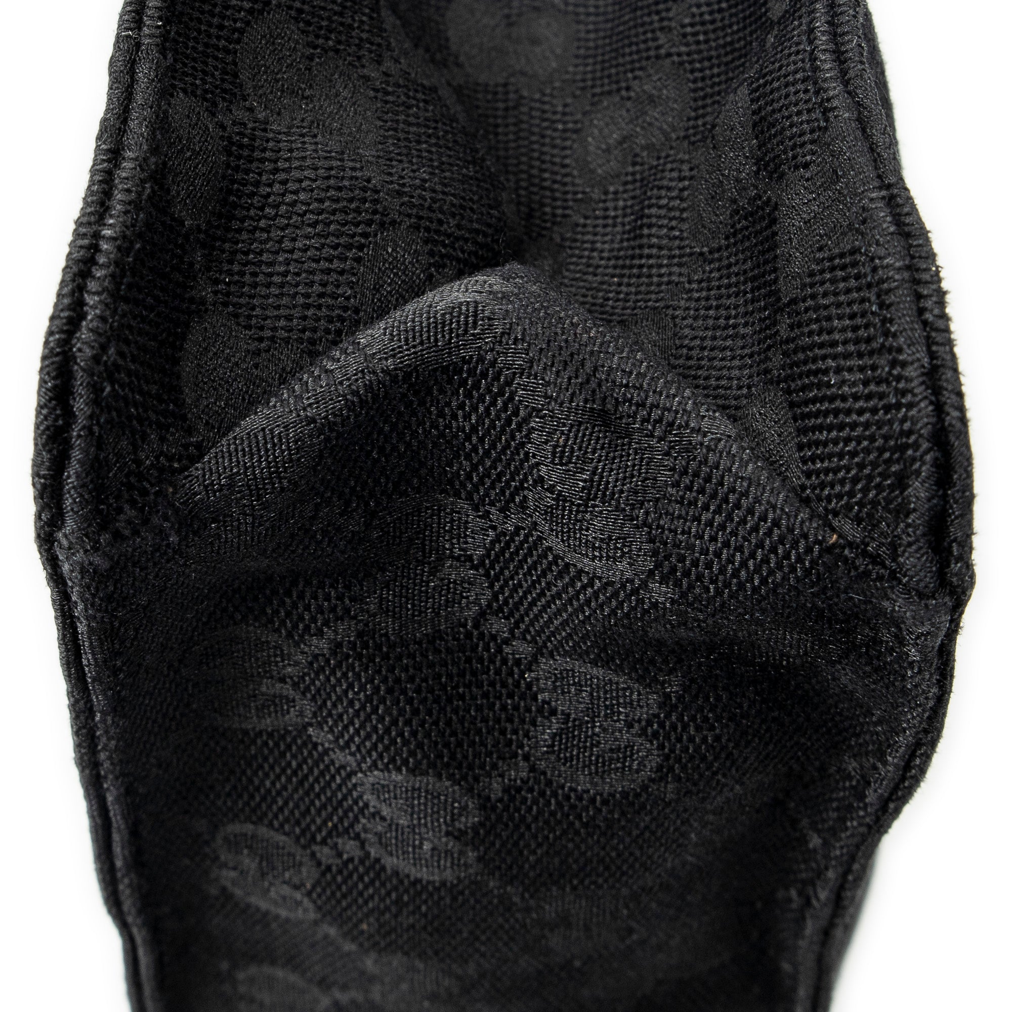 Shoulder Bag Eclipse Square Crossbody Black Monogrammed Canvas