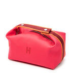 Handbag Bride-a-Brac Case GM Fuchsia Pink Toile Officier Canvas