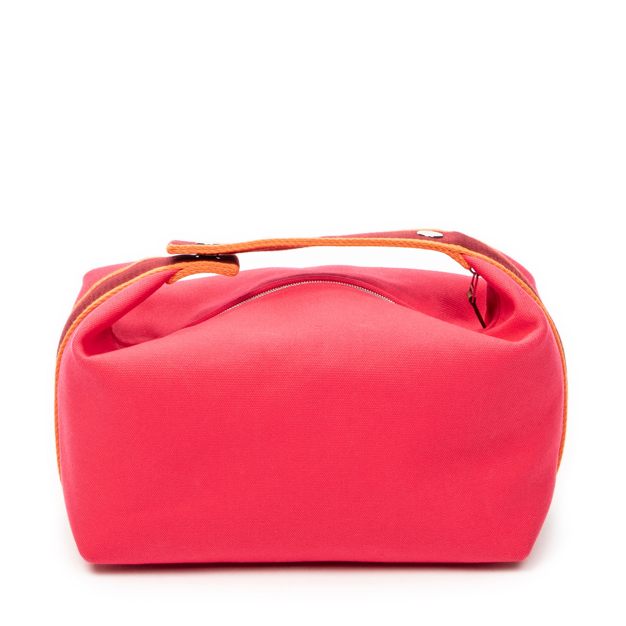 Handbag Bride-a-Brac Case GM Fuchsia Pink Toile Officier Canvas